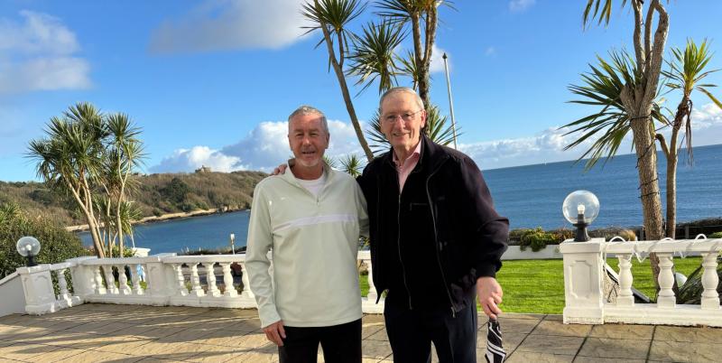 Gary Wright and Bruce Rioch
