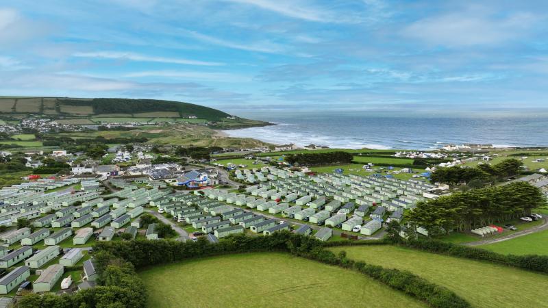 Ruda holiday park aerial