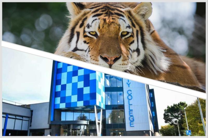 College staff and students to support Dartmoor Zoo through fundraising events and projects (Images- Dartmoor Zoo/City College Plymouth)