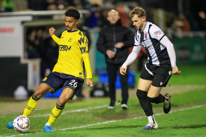 Bath City v Torquay United. Pic from PPAUK