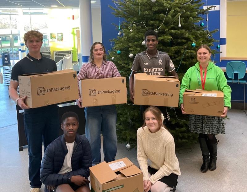 Exeter school students donate hundreds of books to children&rsquo;s charities