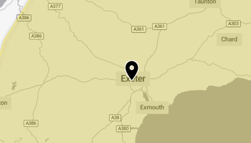 ALERT: Yellow weather warning issued for Exeter as temperatures drop below freezing