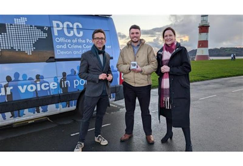 Inside Plymouth Safe Bus