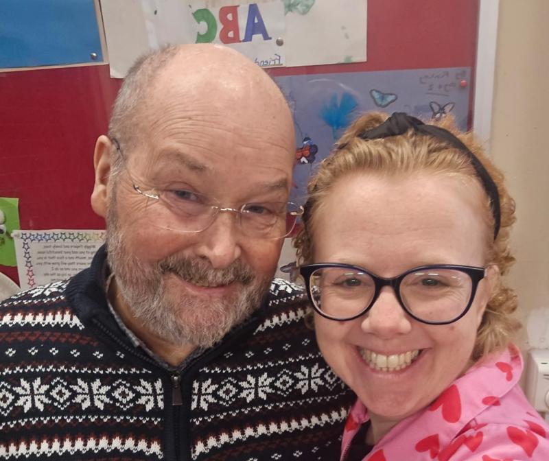 Claire Willmer and Mark