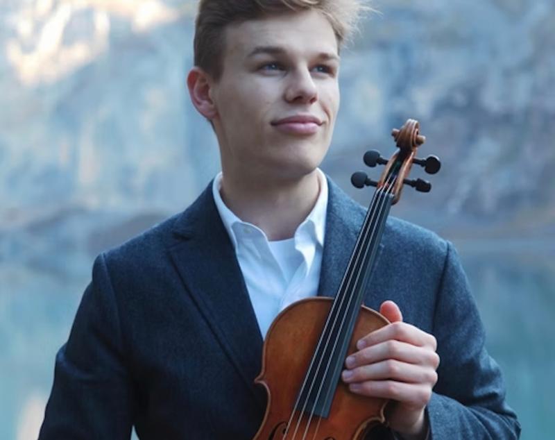 Devon violinist Joel Munday to perform Beethoven and Mozart in Exeter charity concert