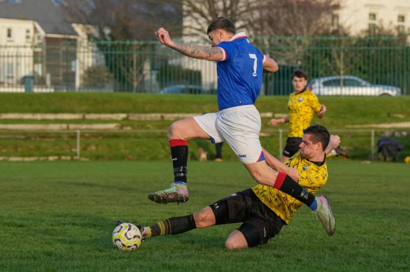 True Blues v Paignton Saints. Pic from Plymouth True Blues