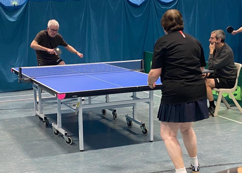Rod Sugden (Halwell) v Jackie Whitehorn (NA Kestrels)