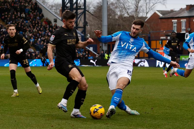 Stockport v Plymouth Argyle. Pic from PPAUK