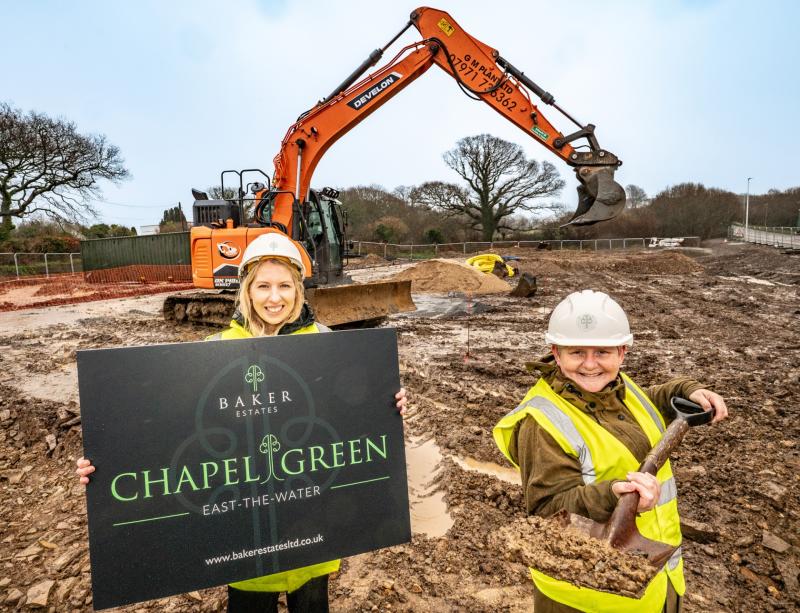 Construction starts on 26‑home bungalow development in East‑the‑Water