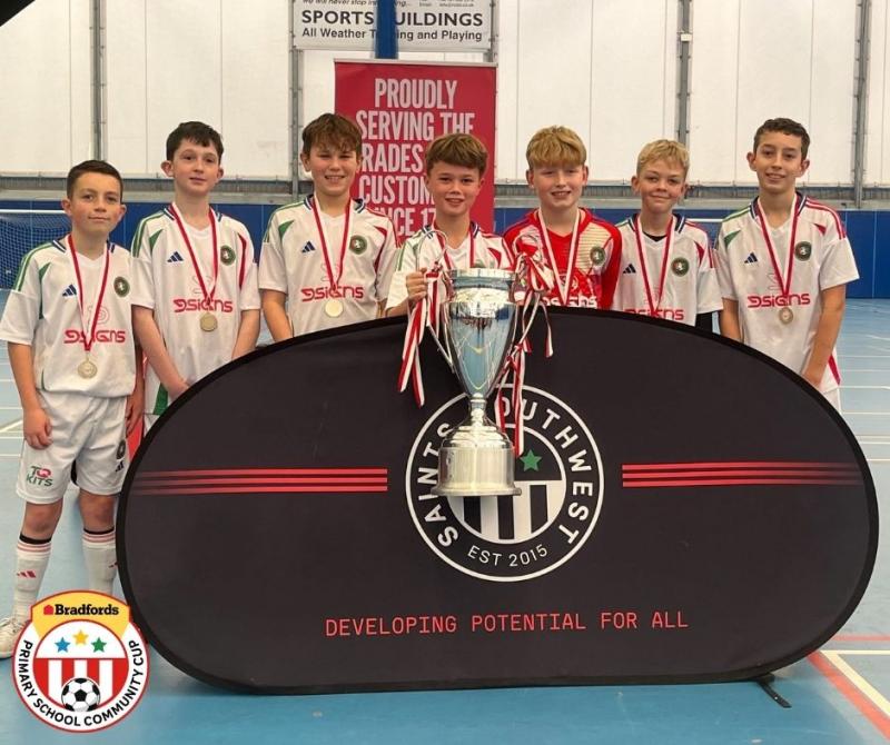 Overall winners Sherwell Valley Primary