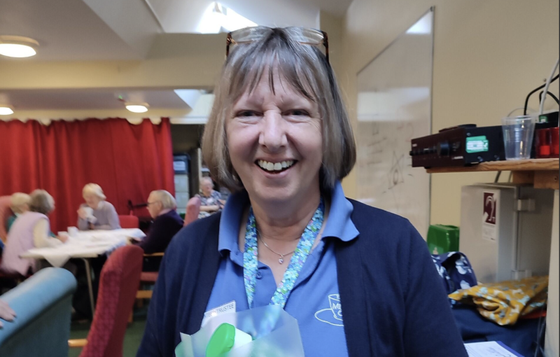 Heather Rayne, Tavistock Memory Caf&eacute; volunteer (Image- West Devon CVS)