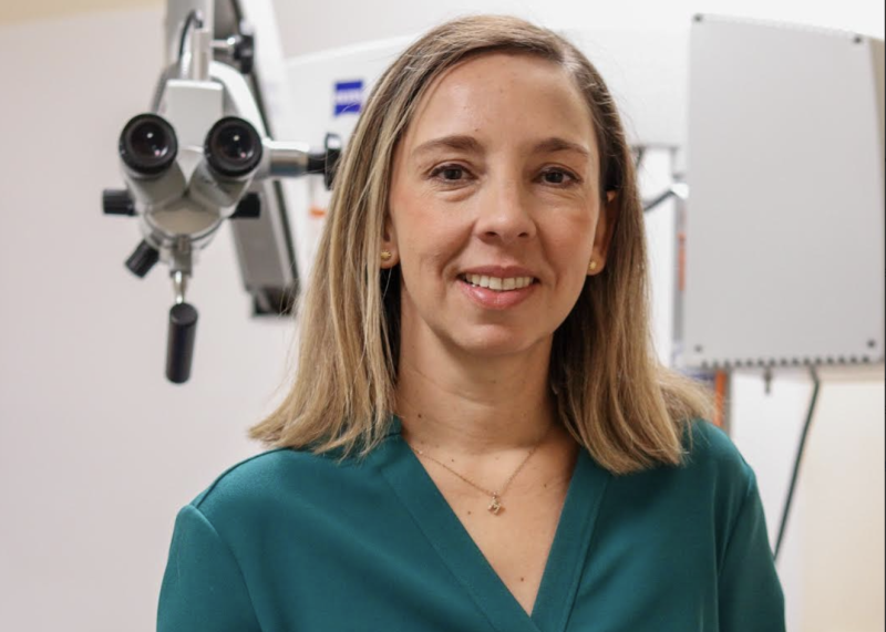 Manuela Cresswell, Consultant Ear Nose and Throat (ENT) Surgeon (Image credit- University Hospitals Plymouth NHS Trust)