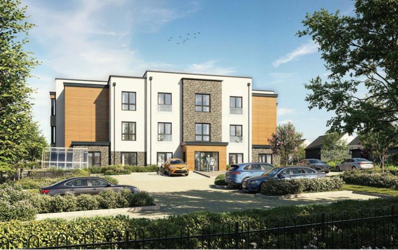 Plans have been submitted to bring a purpose-built, specialist care home to Sherford (Image credit- Sherford Building Futures)