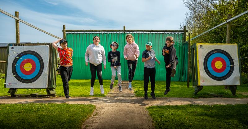 Archery group - Calvert Devon