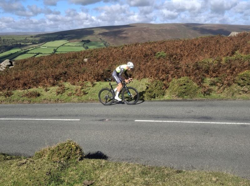 Harrison Wood cycling on Dartmoor