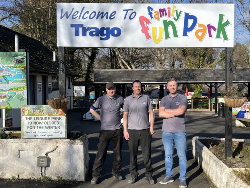 Chris Paice Technical Manager (L), Gary Brown Operations Manager (C), Matthew Conridge Managing Director (R)