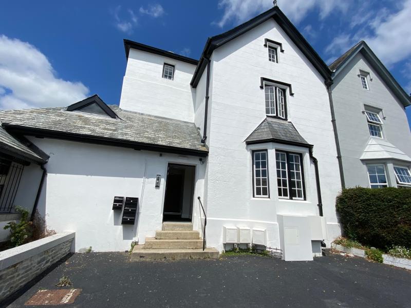 20 Plymouth Road, Tavistock where three temporary accommodation flats have been provided by West Devon Borough Council. Picture by Alison Stephenson