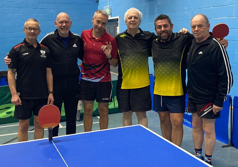 Jim McIvor, Mark Morley, Pawel Jurasczcyk (NA Owls) John Fowler, Alex Fialho, Andy Harris (Torbay Academy 3)