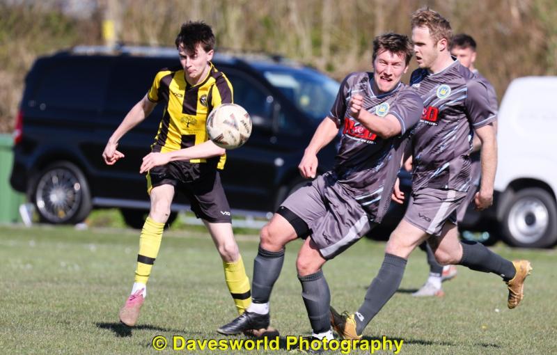 Beesands Rovers v Watts Blake Bearne. Pic from Dave Roach