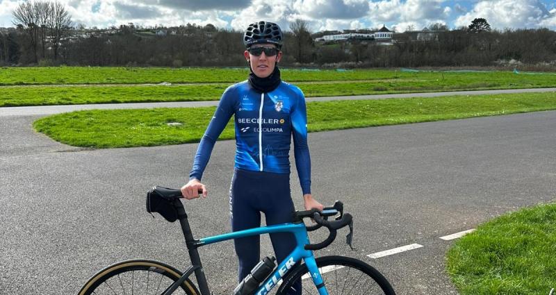 Harrison Wood rehab at the Velopark