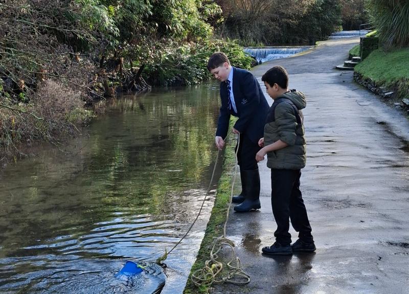 Ilfracombe students are training to protect local waterways CROP