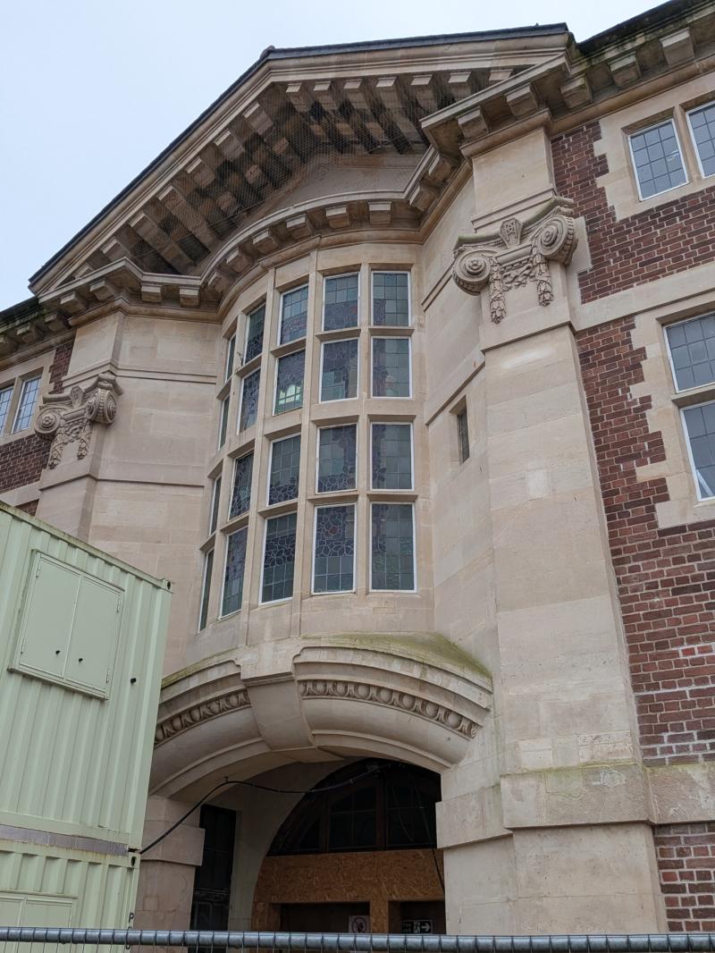 Restoration work at The Paignton Picture House 
