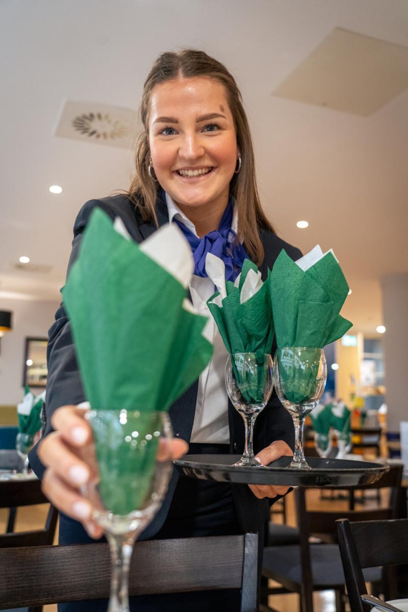 Students on the Event Management Certificate will be planning and delivering a real event in the South Devon College Horizons training restaurant.