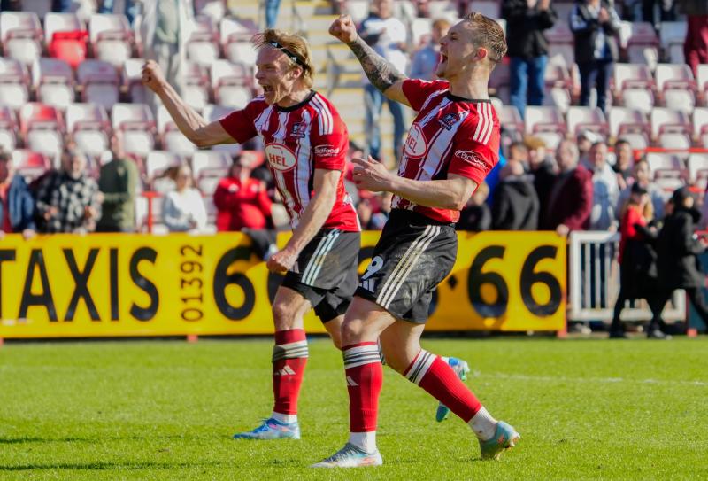 Crucial win for Exeter City. Pic from PPAUK