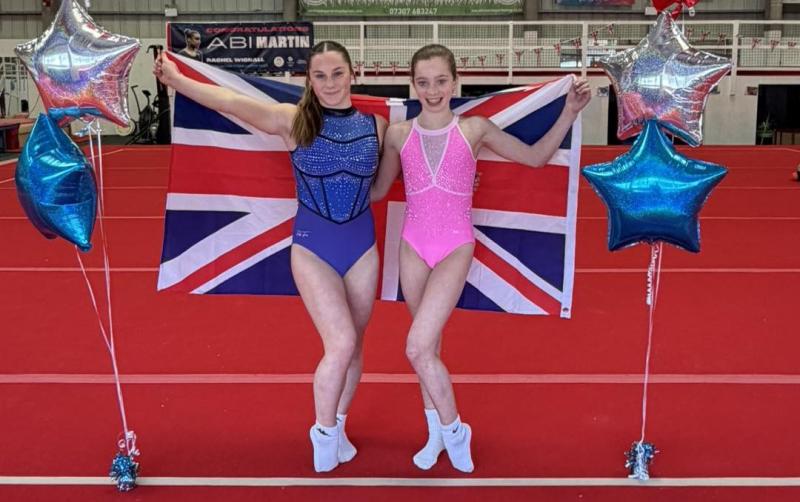 Abi Martin and Willow-Mae Calland