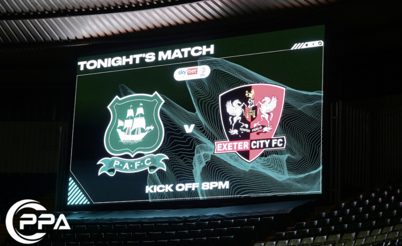 General View of Home Park ahead of the Sky Bet League 1 match between Plymouth Argyle and Exeter City on 31st October 2022, Home Park, Plymouth, Devon - Photo: Tom Sandberg/PPAUK