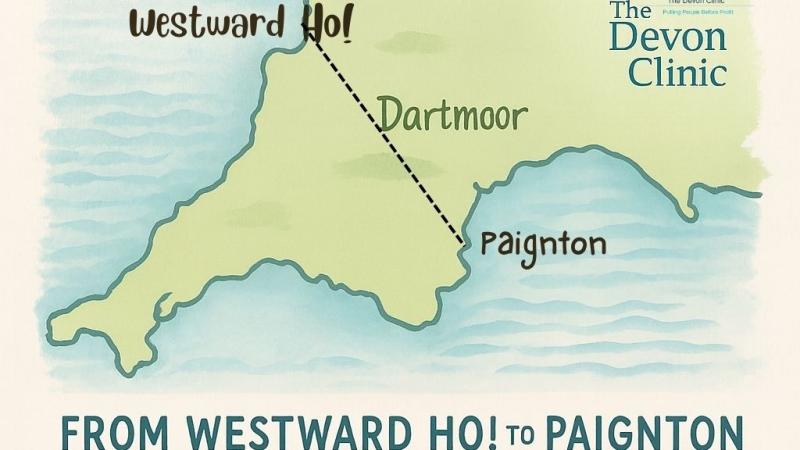 The Devon Clinic event will bring hundreds across North Devon, Dartmoor and Torbay