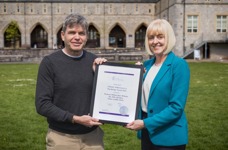Exeter Professor Huw Williams honoured for changing how prisons treat brain injury