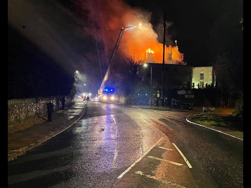 Hotel fire
