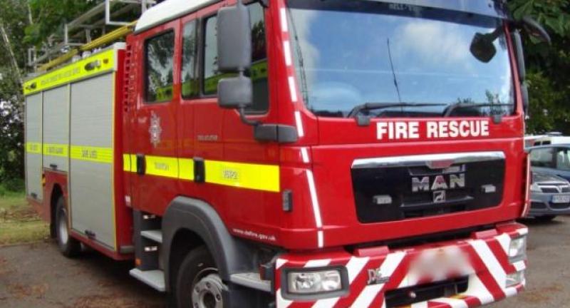 Firefighters rescue person trapped in vehicle after Goodrington collision