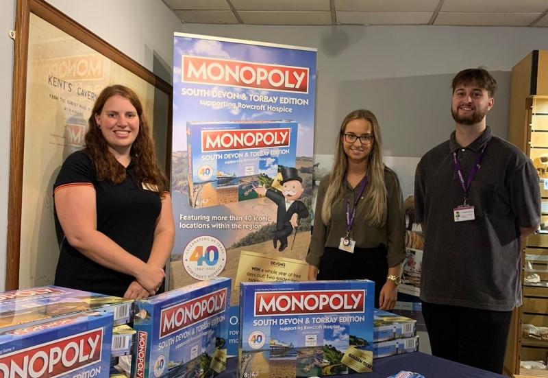 Rowcroft Hospice advances to go with Torbay Monopoly edition