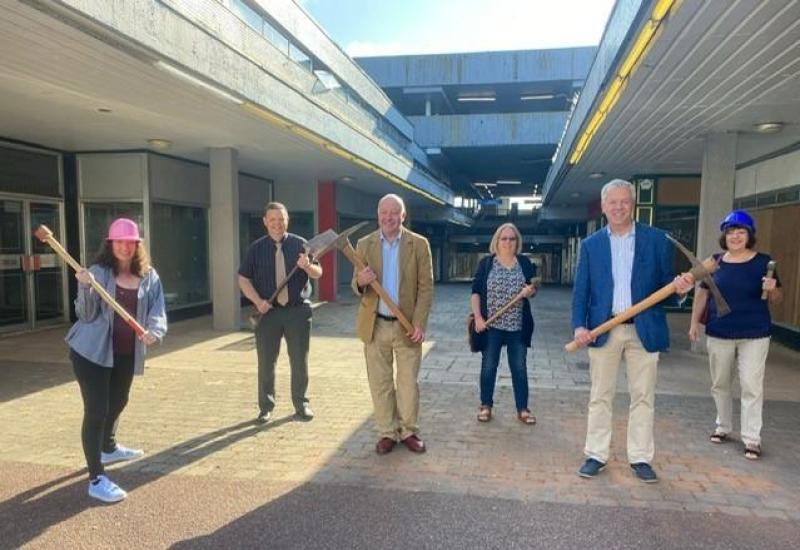 Work to start on regeneration of Paignton's former Crossways shopping centre