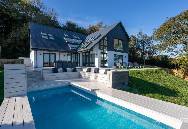 Property of the Week: High-spec Torquay home with sea views and sunken swimming pool