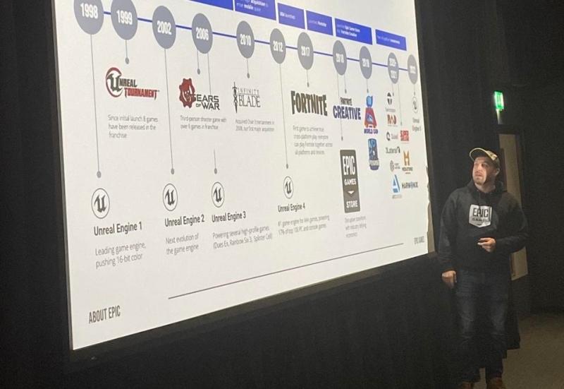 Games industry expert 'blown away' by passion and talent at South Devon College