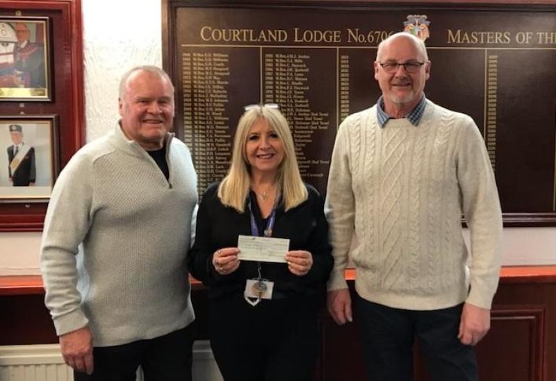 Paignton Freemasons in much-needed cash boost to good causes