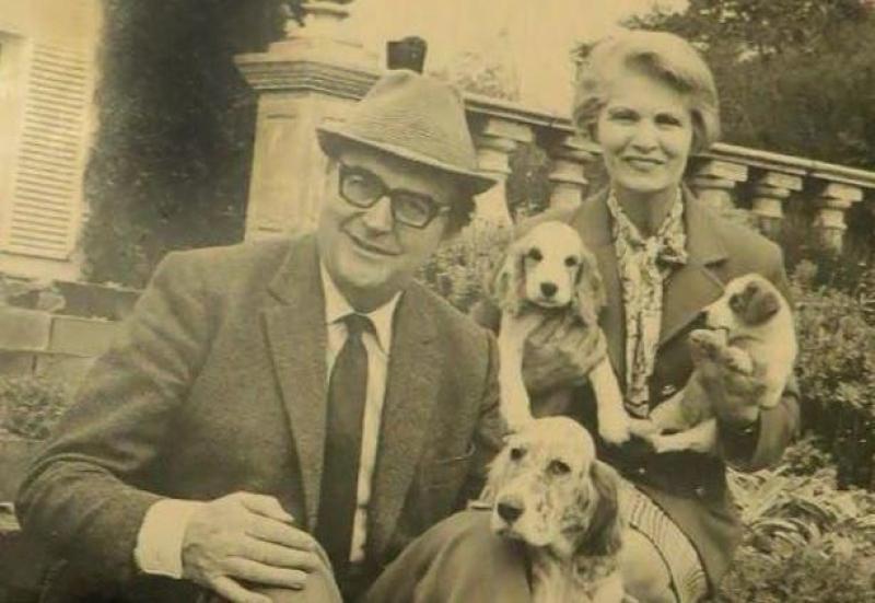 Entertainer Betty Astell retired to Torquay with husband Cyril Fletcher and their beloved dogs