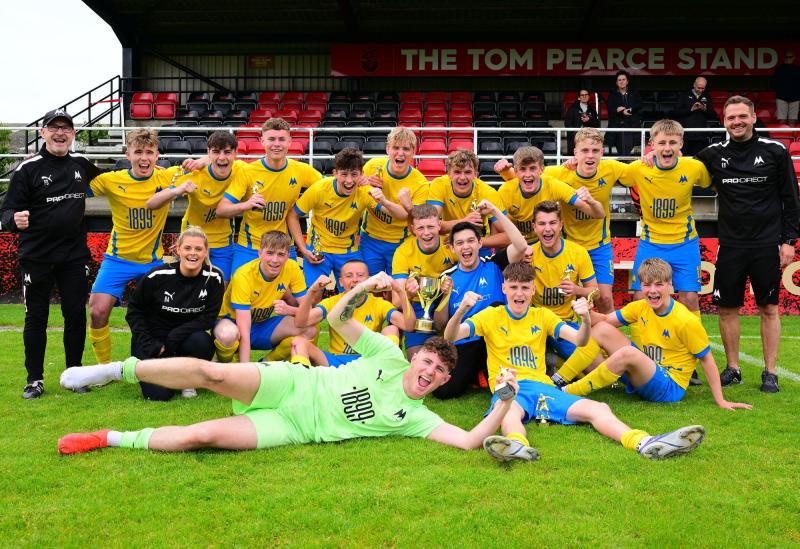 Torquay United under-18s in dramatic comeback to win SW Counties Youth League cup