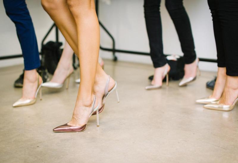 Vicky Ewan: Struggle of walking in high heels