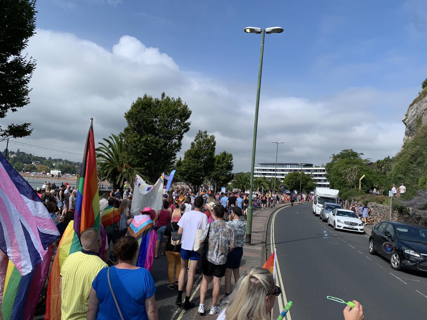 The parade stretches along the seafront Pic: 25 Boutique
