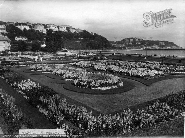 How the Italian Gardens looked when opened in 1924 Pic Torbay Council