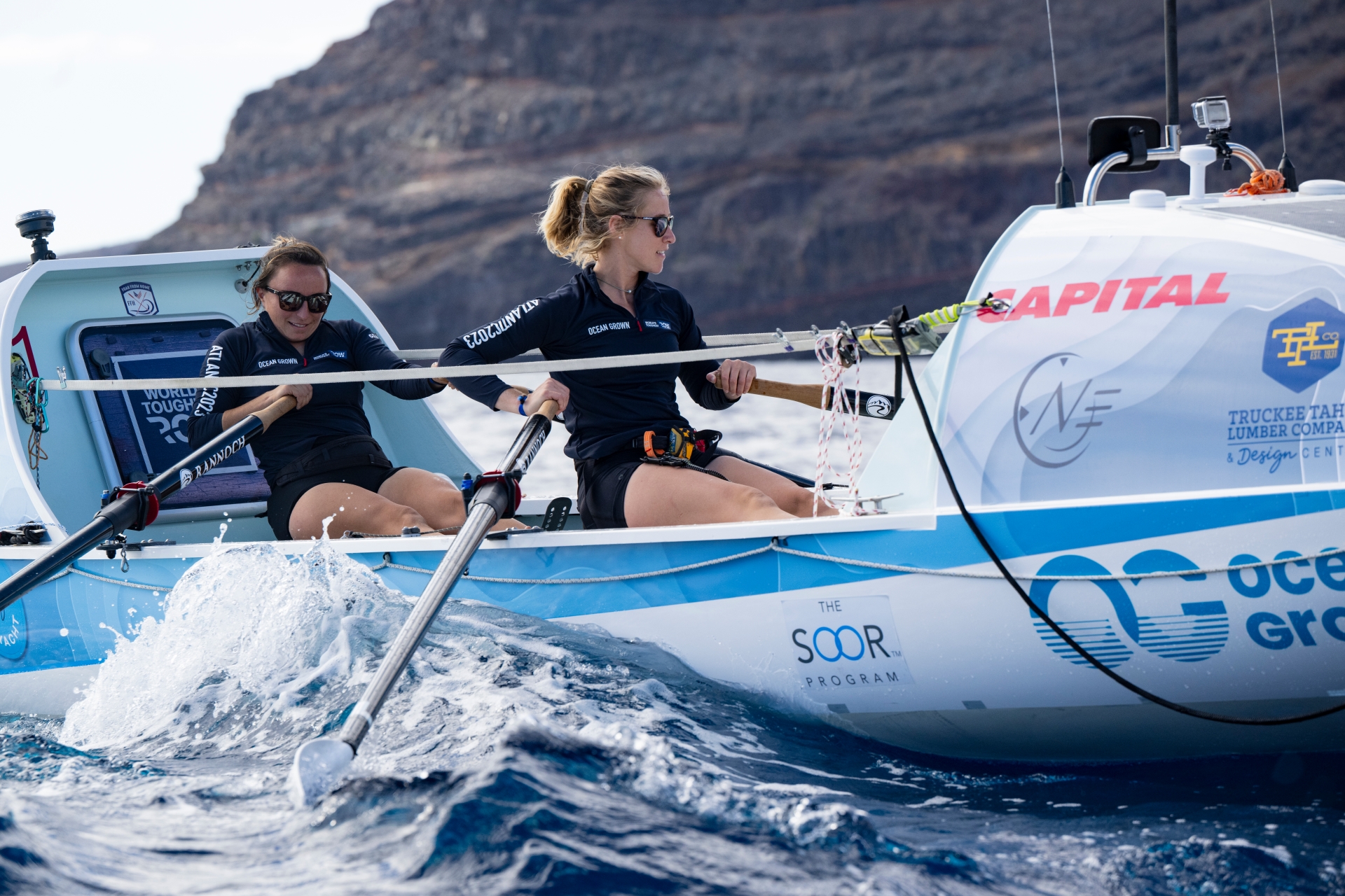 Putting their backs into it Pix World's Toughest Row