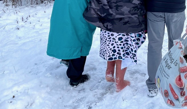 Gerry Roberts No faffing around with shoes to get to the warm recovery room walking around 200 metres to the car to get to the recovery warm room