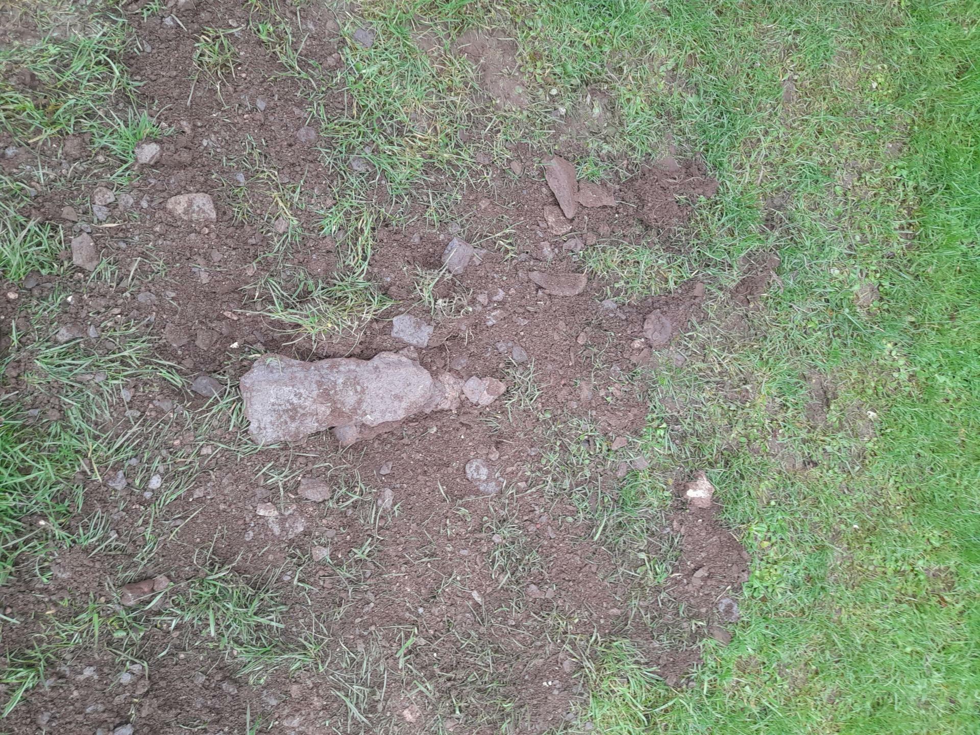 Where the 'raiders' may have struck at Berry Pomeroy Castle
