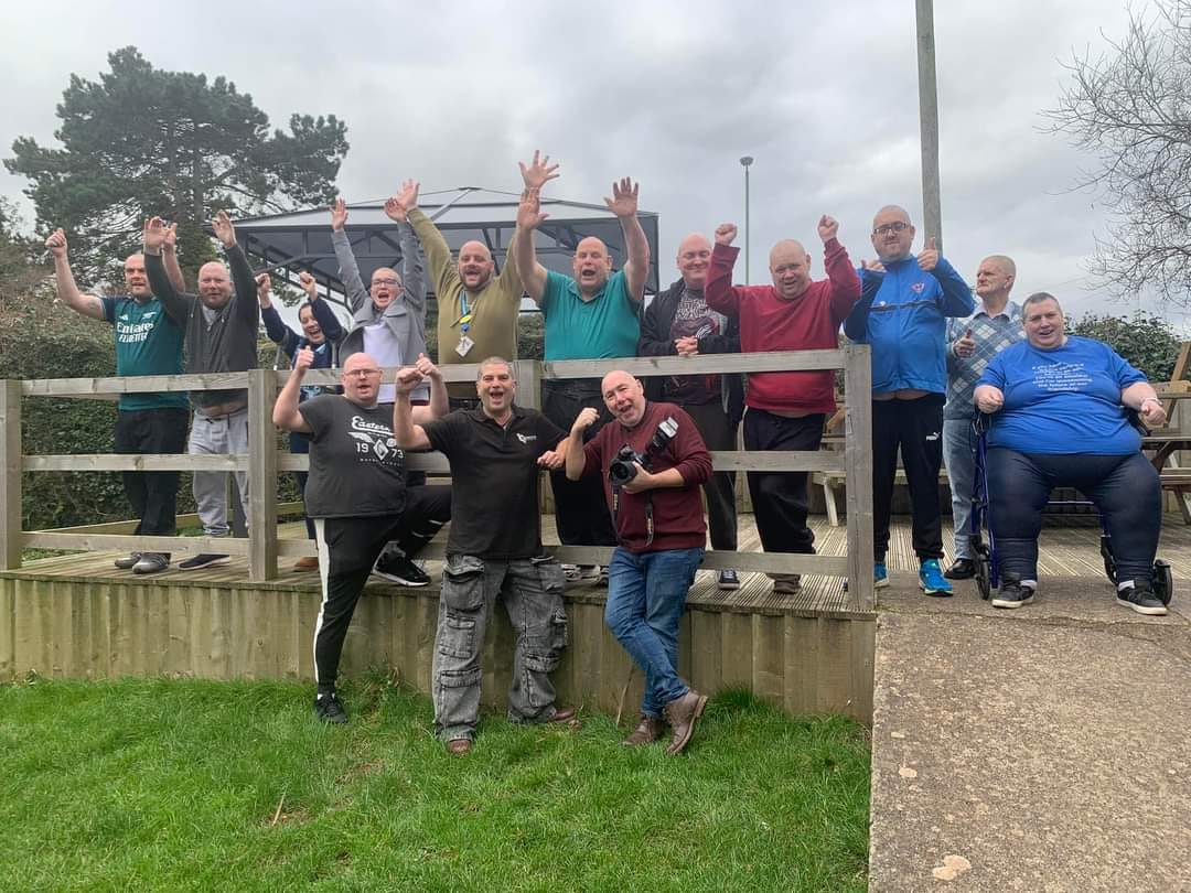 Andy Uglow Brave the Shave fund-raisers