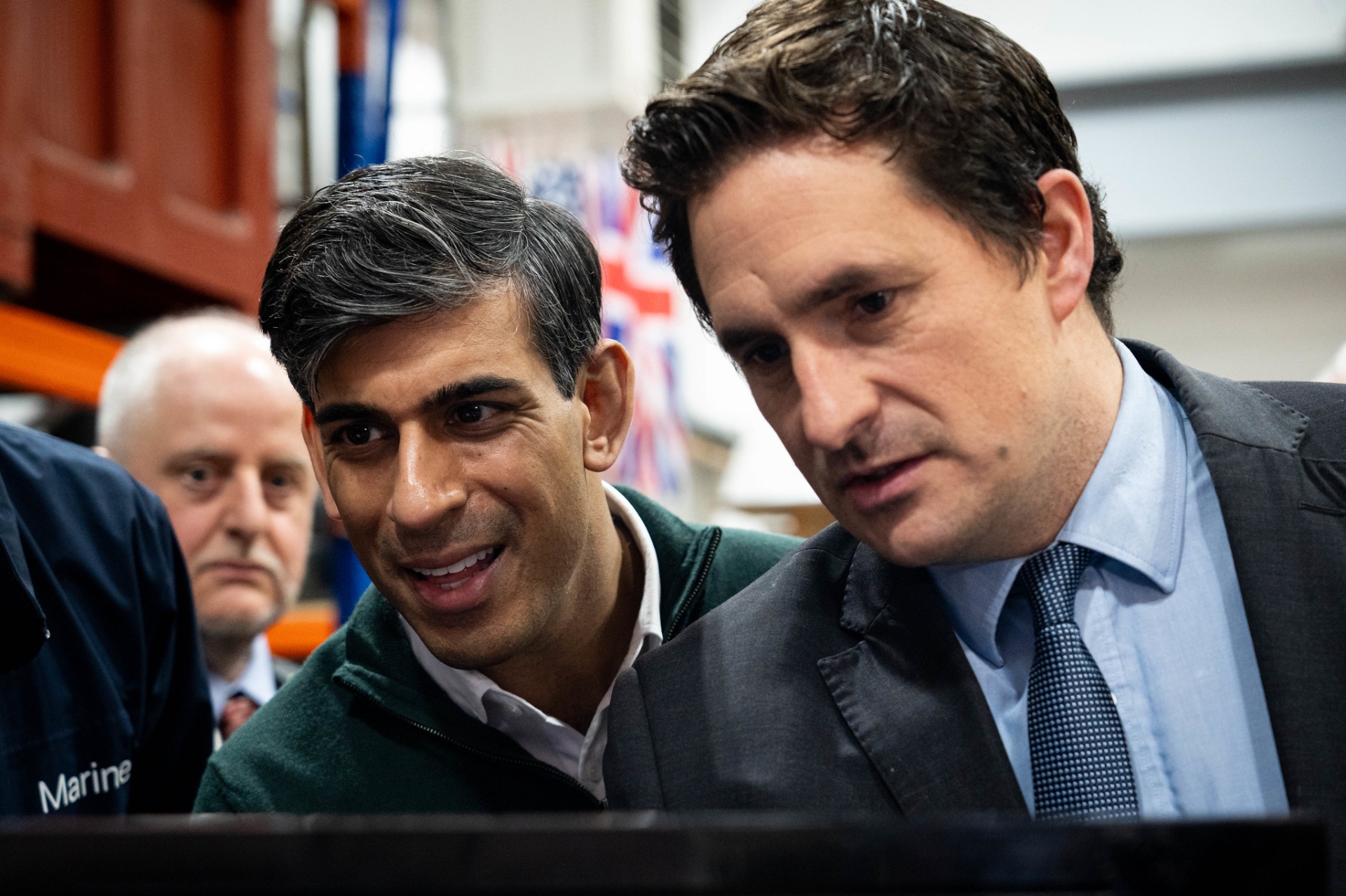 Prime Minister Rishi Sunak visiting M-Subs in Plymouth with Plymouth Moor View MP Johnny Mercer (Picture courtesy The Conservative Party)