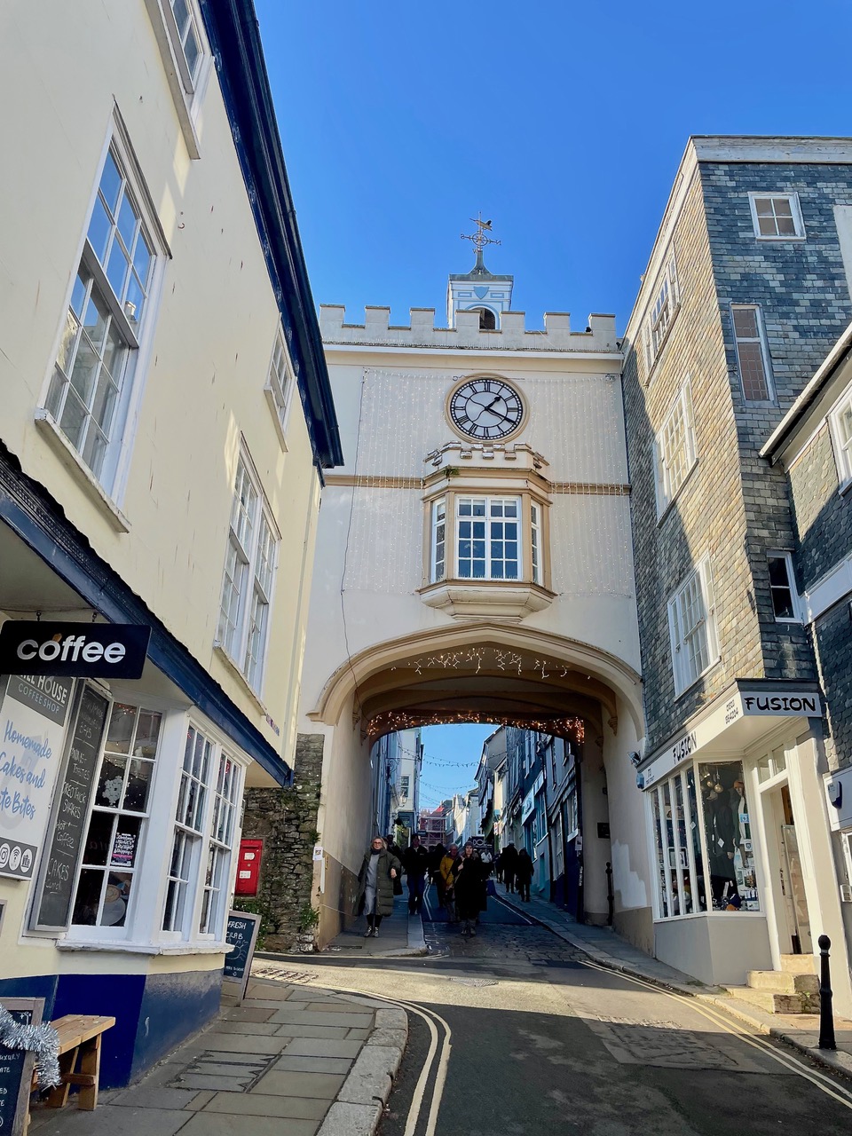 East Gate Arch. This is a great feature in Totnes. Pic Stephen Coombes